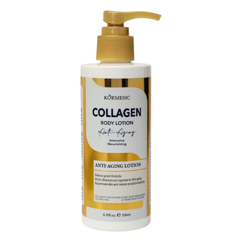 CREMA CORPORAL NUTRITIVA ANTIEDAD CON ESENCIA DE COLÁGENO KORMESIC 200ML