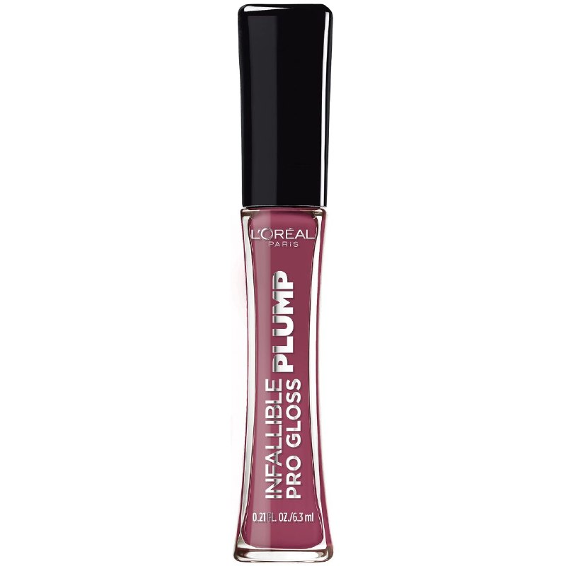 BRILLO LABIAL VOLUMIZADOR CON ACIDO HIALURONICO TONO 608 TRUE BERRY LOREAL PARIS 6.3ML