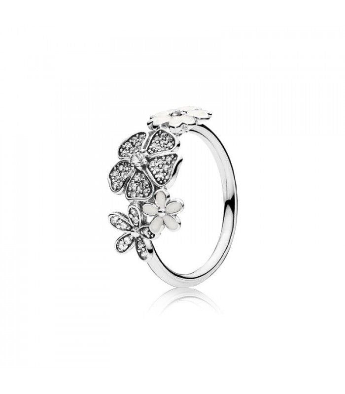PANI269 FORMA FLORES PLATA 9.25