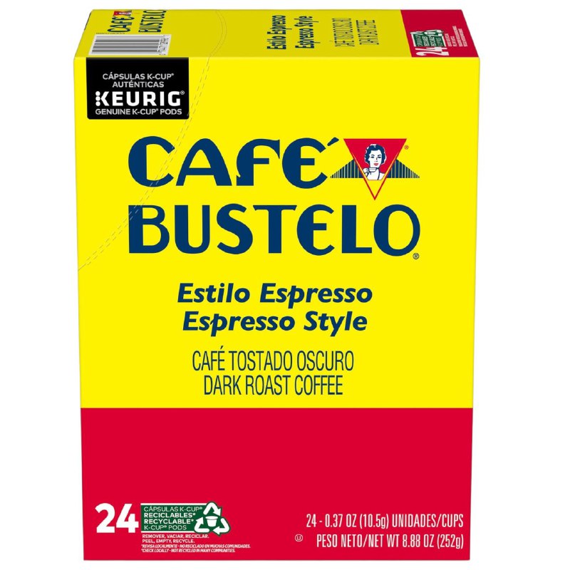COMIDA CAFE BUSTELO ESTILO EXPRESSO EN CAPSULAS 24UND
