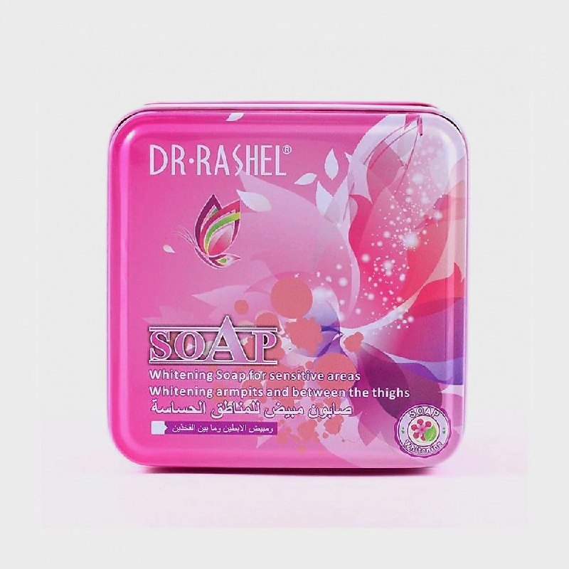 JABON CORPORAL BLANQUEADOR PARA ZONAS SENSIBLES DR RASHEL 100G