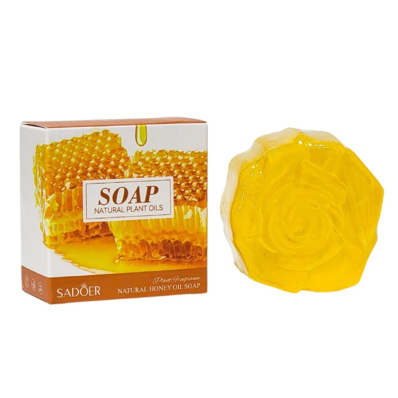 JABON CORPORAL EN BARRA HIDRATANTE DE ACEITE DE MIEL NATURAL SADOER 100G