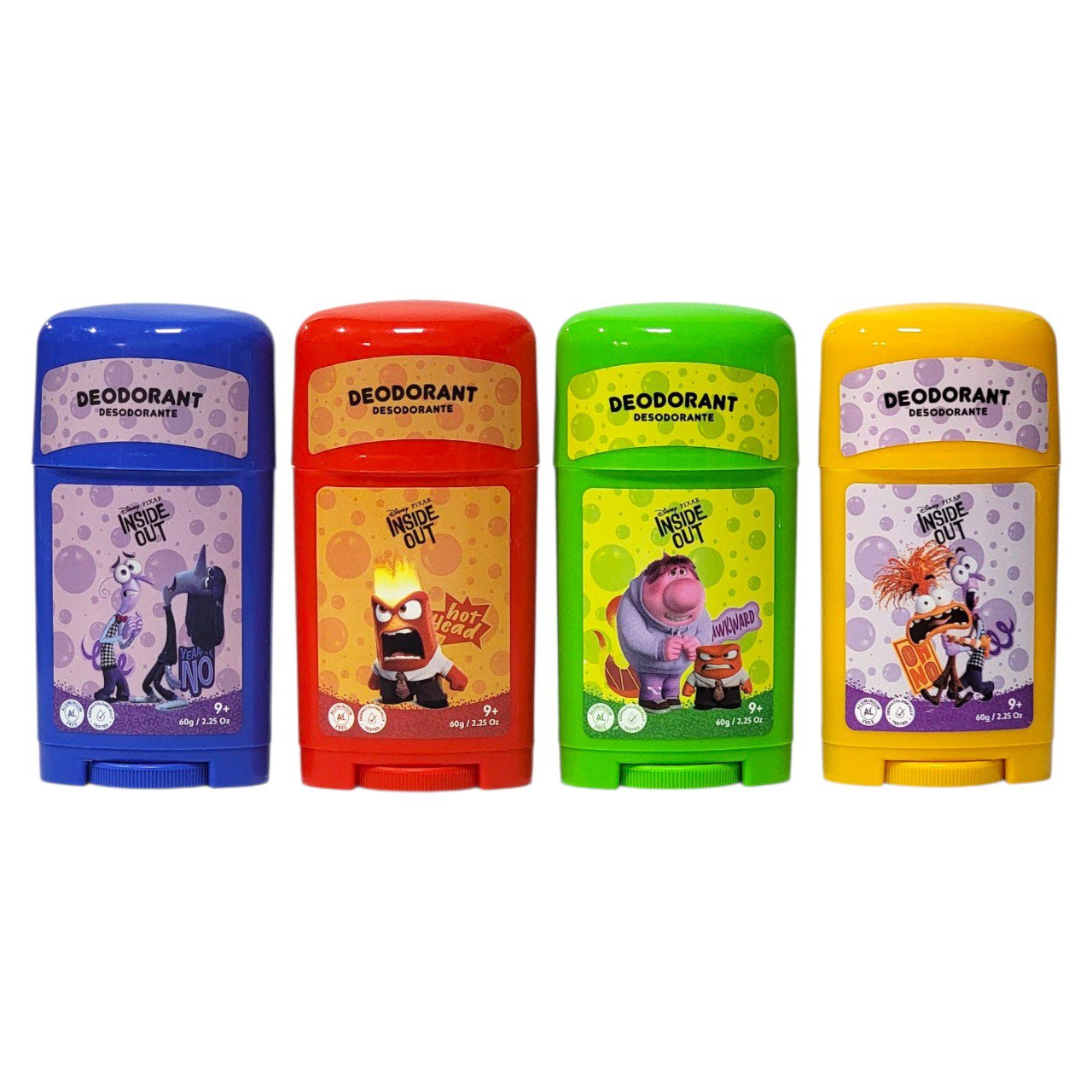 DESODORANTE PARA NIÑOS DE INTENSAMENTE 60G