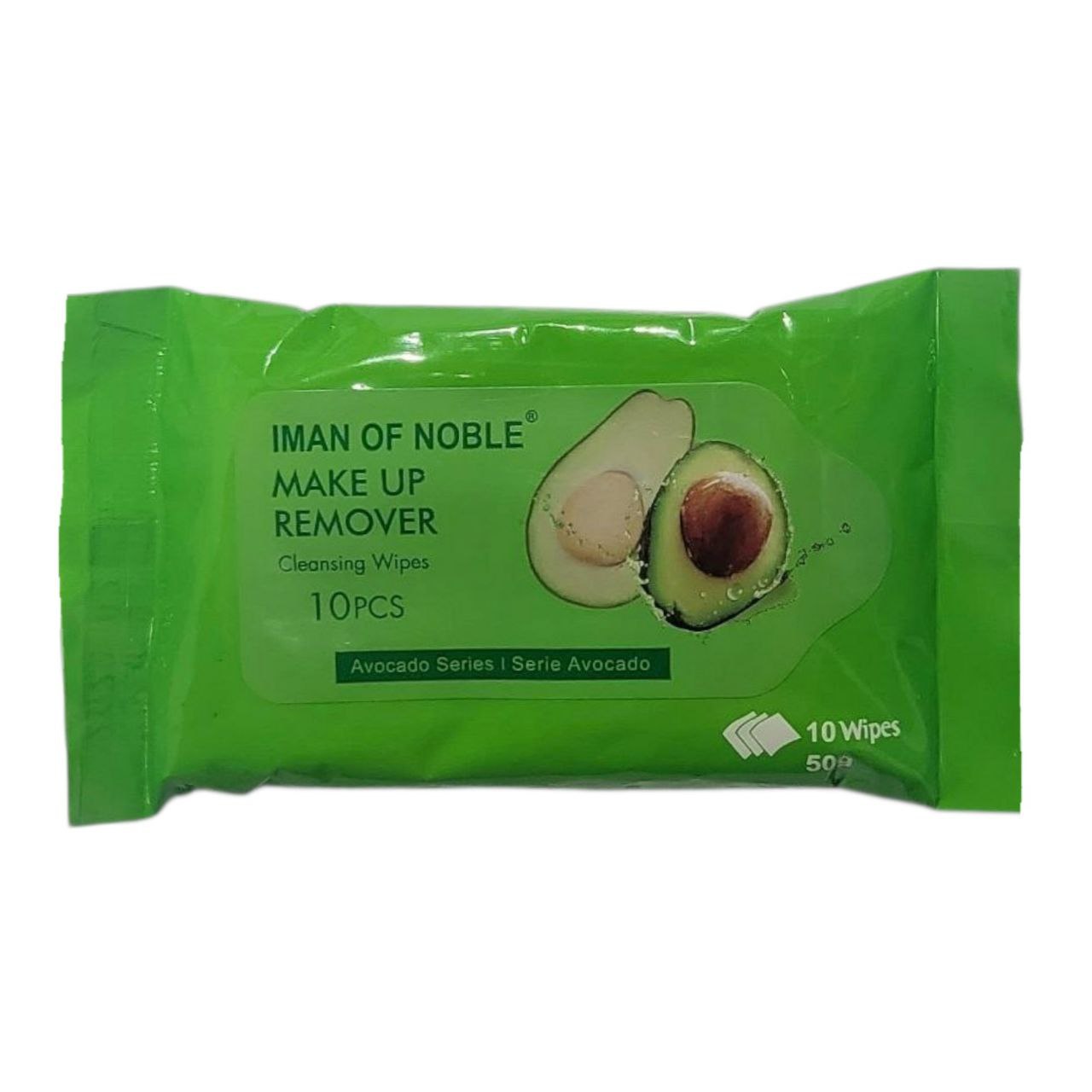TOALLAS DESMAQUILLANTES DE AGUACATE IMAN OF NOBLE 10UND
