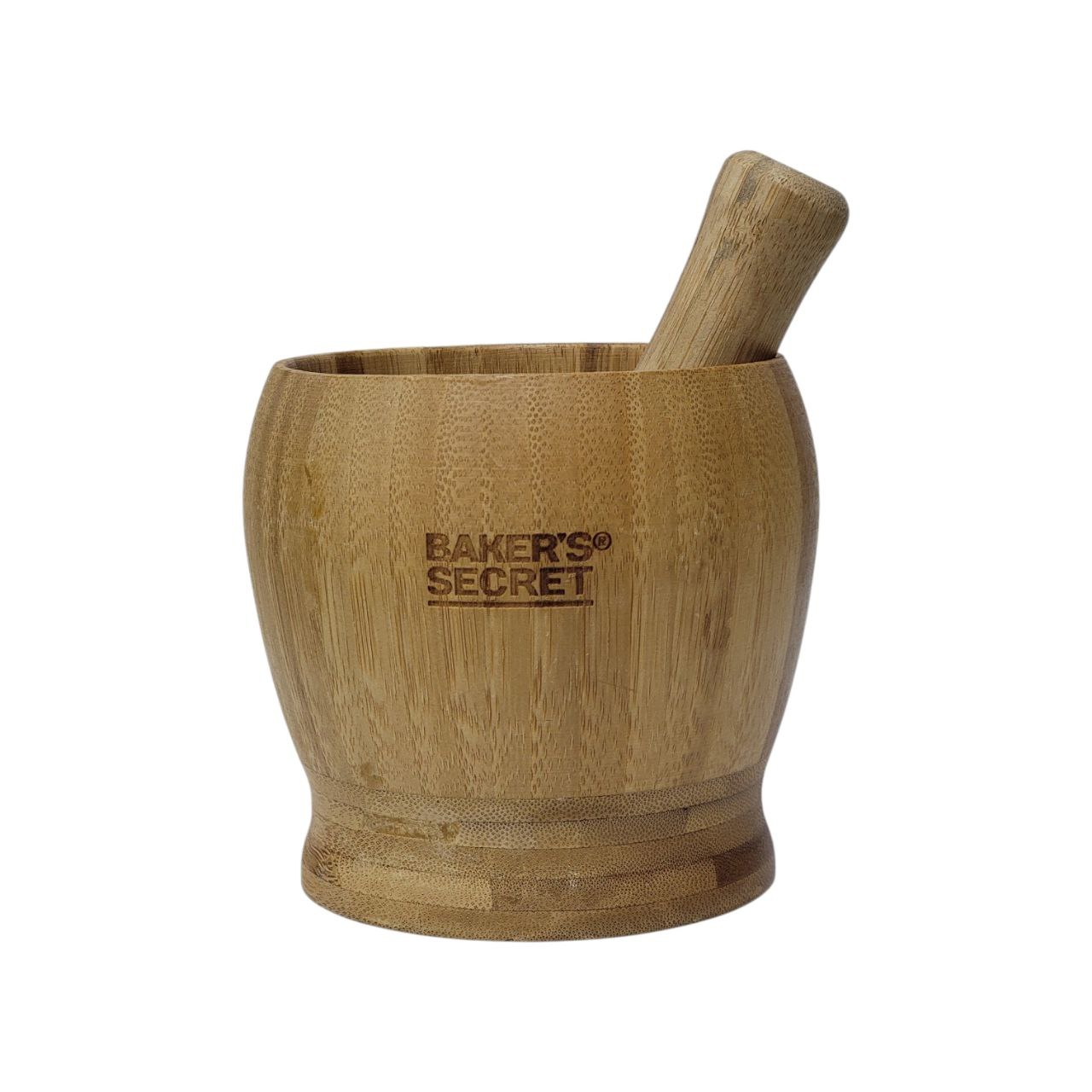 MOLEDOR DE MADERA BAMBÚ BAKERS SECRET 11X11CM