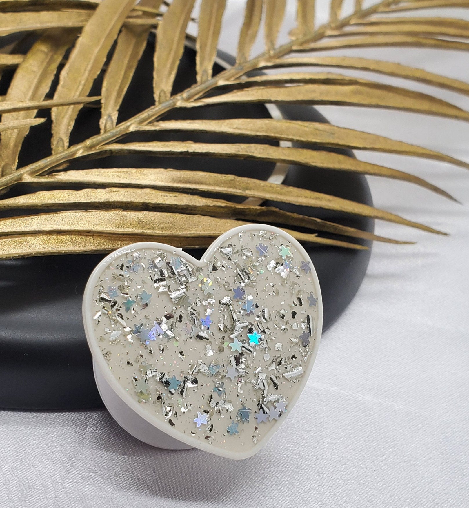SOPORTE DE CELULAR EN FORMA DE CORAZON
