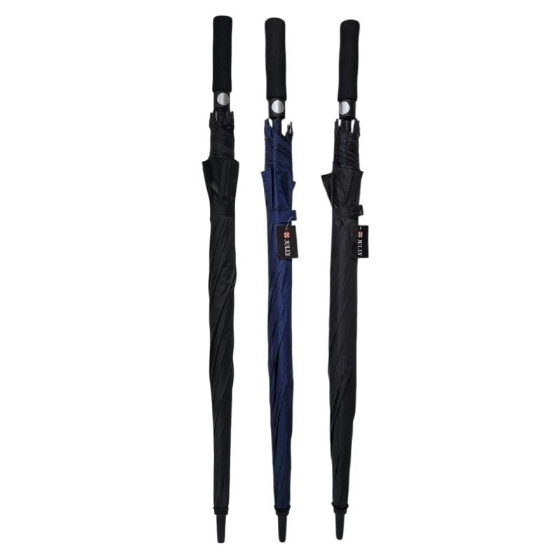SOMBRILLA RESISTENTE, PARAGUAS PARA LLUVIA Y VIENTOS, FUERTE, PORTATIL DE ALTA CALIDAD, 2 COLORES JULLY
