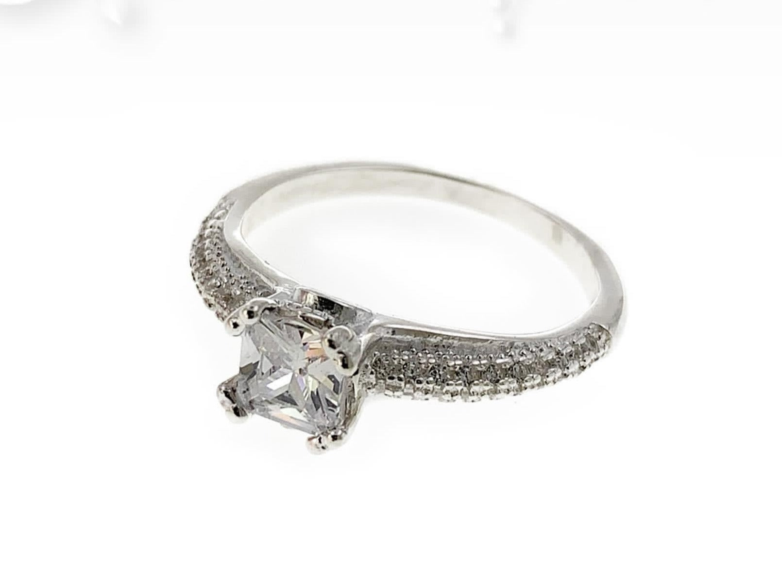 PANI1383 ANILLO DE COMPROMISO, PLATA 925