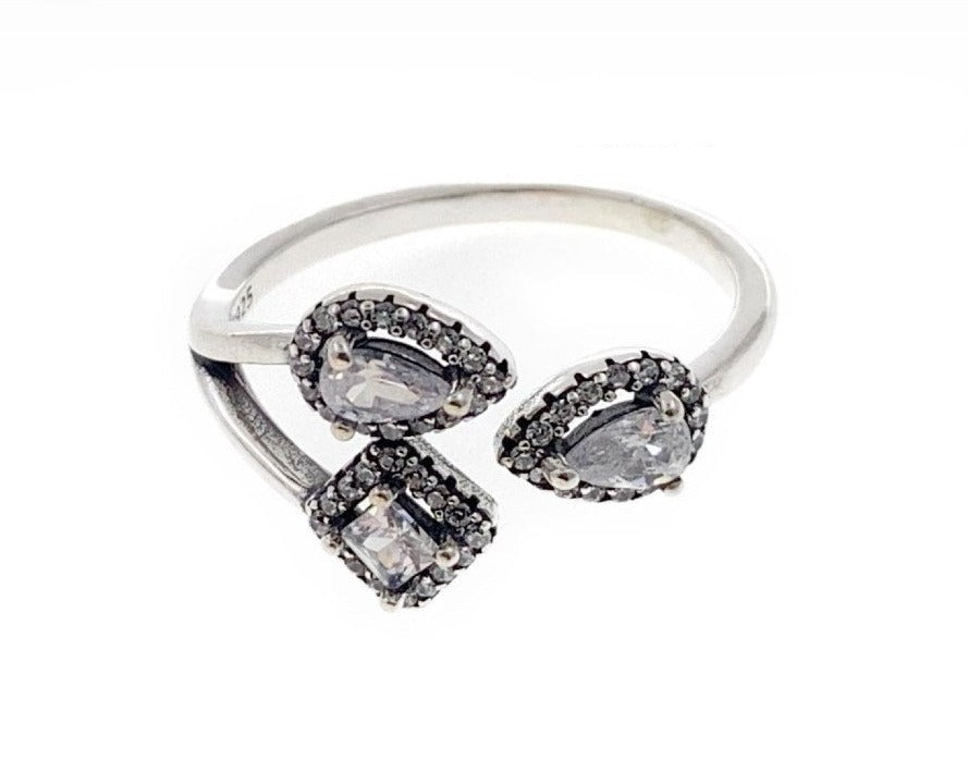 PANI1075 ANILLO TRES GOTAS PANDORA, PLATA 925