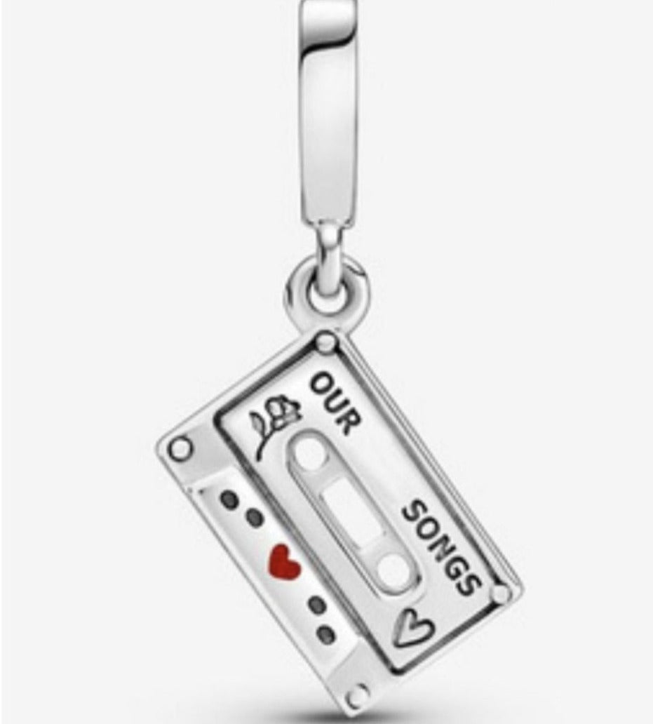 PCHARM2588#2 COLGANTE DE CACETE CON MENSAJE (NUESTRAS CANCIONES)