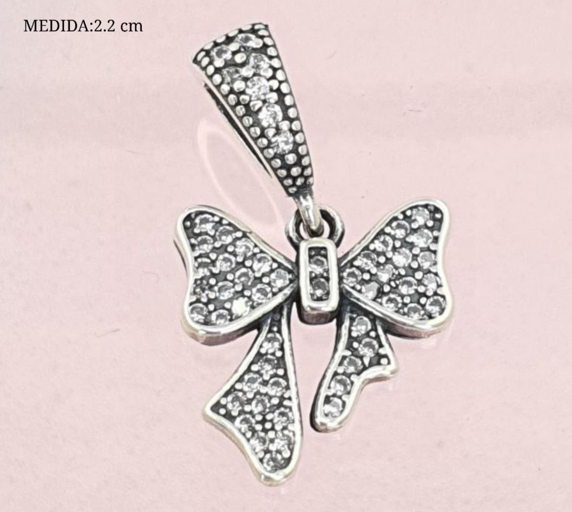 PCHARM2750 COLGANTE CHONGO CON CIRCONES TRANSPARENTES