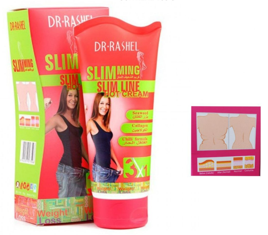 CREMA CORPORAL ADELGAZANTE CALIENTE DR RASHEL 150G