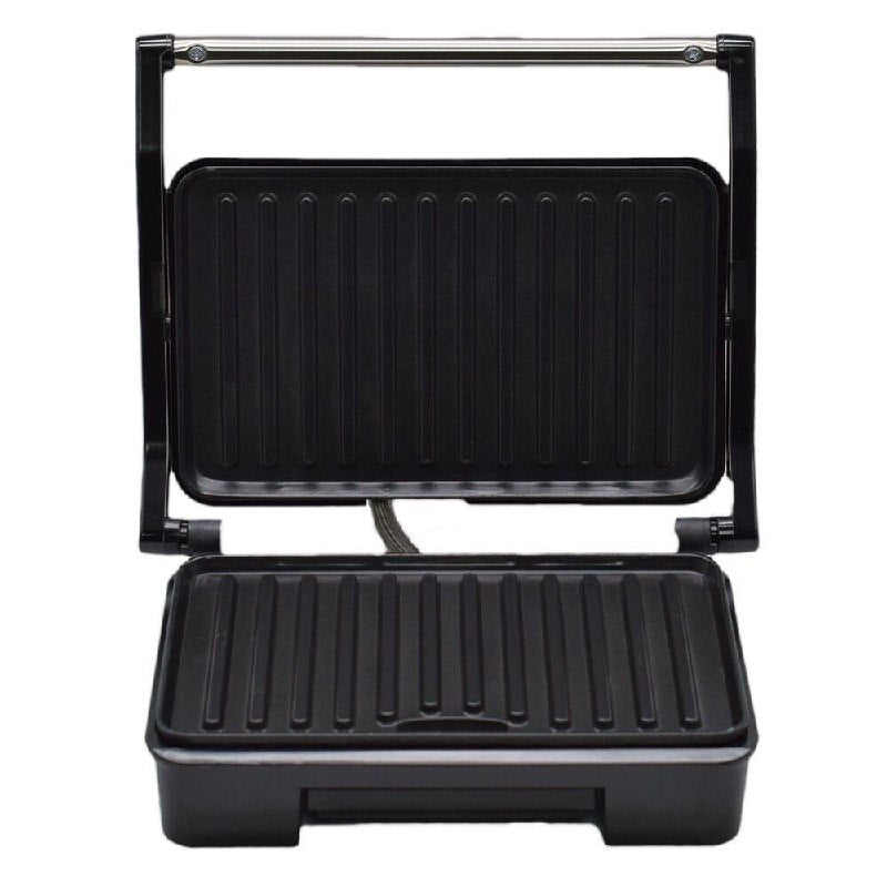 MAQUINA PARRILLA ELECTRICA, PLANCHA FACIL DE LIMPIAR, 850W FUERZA, LAMPARA LED, CALEFACCION DOBLE CARA SK-233, SOKANY