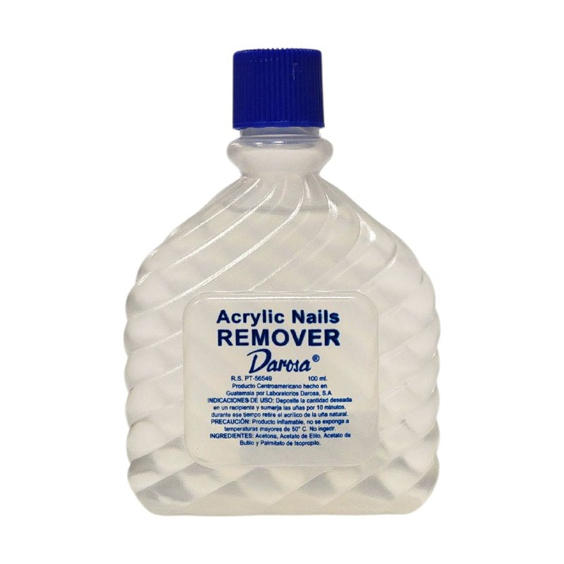 ACETONA REMOVEDOR DE ESMALTES, UÑAS ACRILICAS PROFESIONAL DAROSA ACRYLIC NAILS 100ML