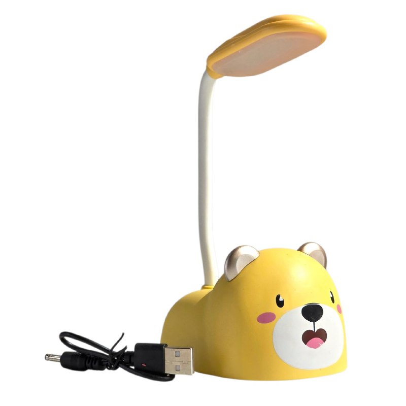 LAMPARA PEQUEÑA LED DE MESA ADORABLE LED LITTLE TABLE LAMP 23X8CM, 4 COLORES