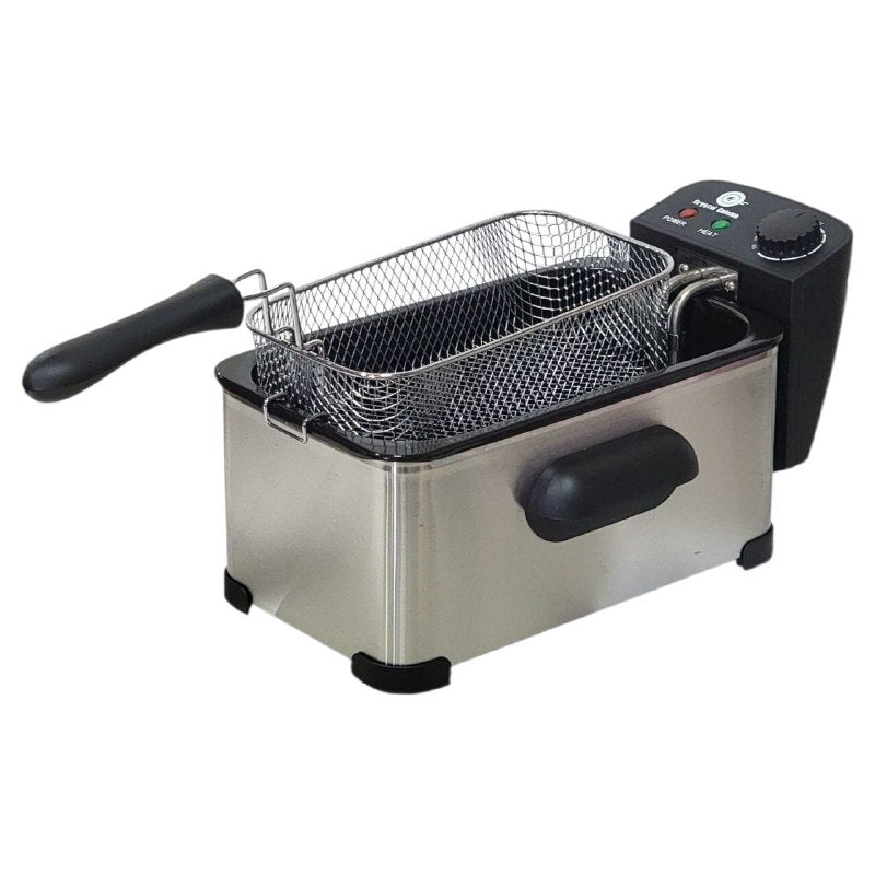 MAQUINA FREIDORA ELECTRICA, BANDEJA DE ACERO INOXIDABLE, CAPACIDAD 3L, POTENCIA 2000W, TEMPERATURA AJUSTABLE CRYSTAL CUISINE