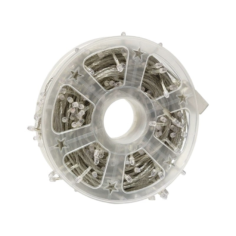 LUCES DECORATIVAS NAVIDEÑAS PARA INTERIORES O EXTERIORES DE 50MTS MULTICOLOR 23.5X7X23.5CM