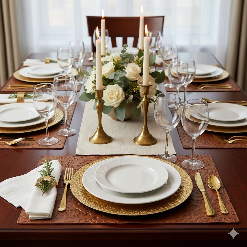 MANTELES INDIVIDUALES RECTANGULARES PARA COMEDOR DE COCINA ELEGANTE 30X45CM HOME LIVING