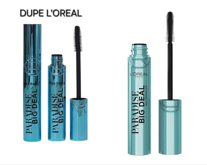 RIMEL DUPE DE LOREAL A PRUEBA DE AGUA PARADISE BIG DEAL MISS BETTY 12G