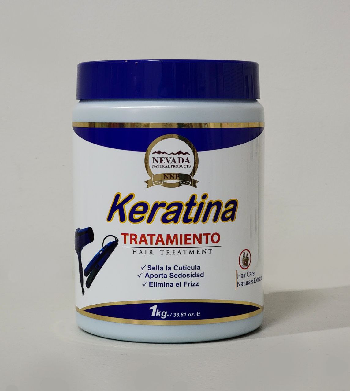 TRATAMIENTO PARA EL CABELLO DE QUERATINA HIDRATANTE NEVADA 1KG