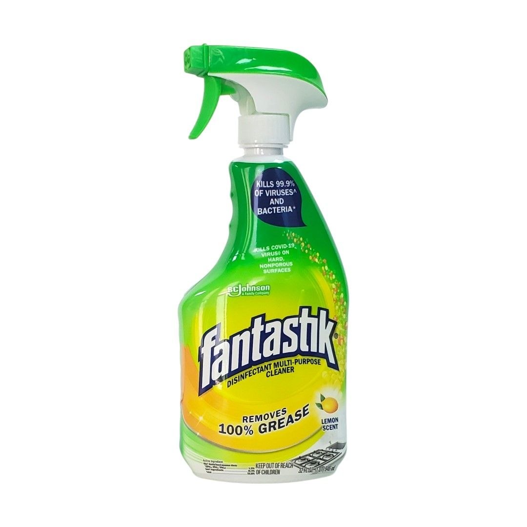 LIMPIADOR DESINFECTANTE EN SPRAY MULTIUSOS DE ALTA EFICIENCICA FANTASTIK 946ML