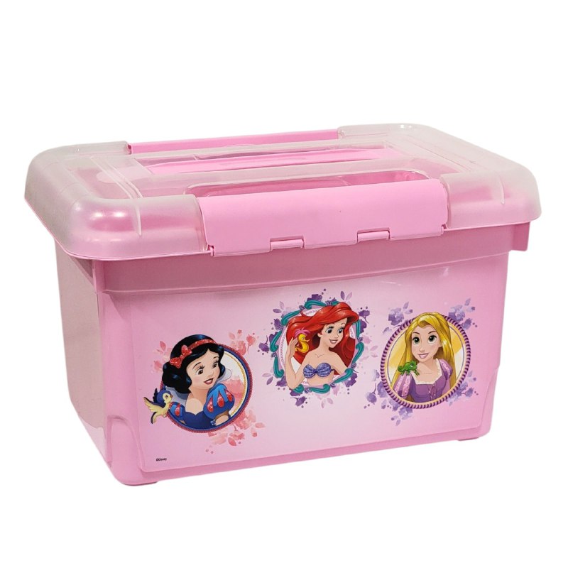 ORGANIZADOR CAJA DE ALMACENAMIENTO ORGANIZADORA PARA NIÑAS DE PRINCESAS 19X22X32CM