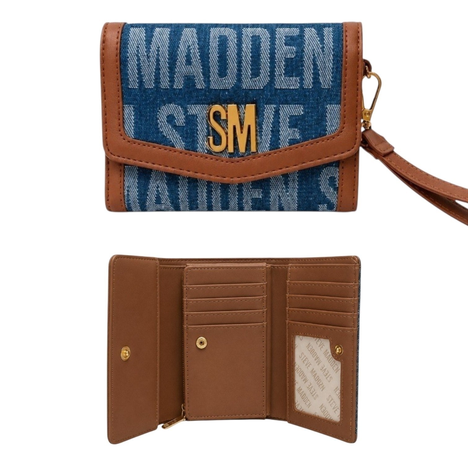 MONEDERO ORIGINAL  STEVE MADDEN, MEDIDA 15X11CM