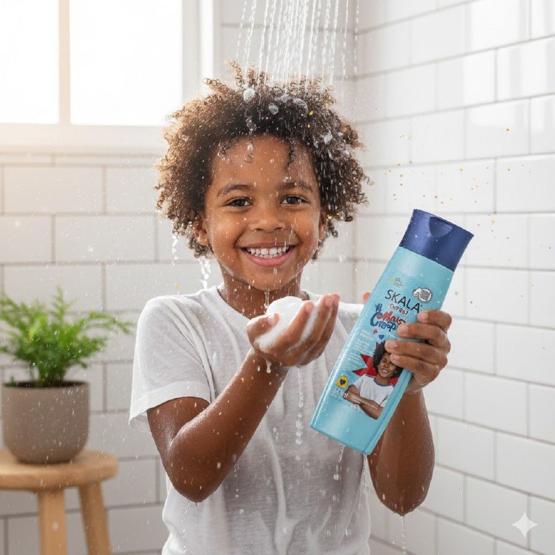 TRATAMIENTO CAPILAR EN SET DE SHAMPOO SIN SAL 325ML Y ACONDICIONADOR 325ML PARA CABELLO CRESPO CON BRILLO Y NUTRITIVO SKALA EXPERT MAIS CRESPINHOS