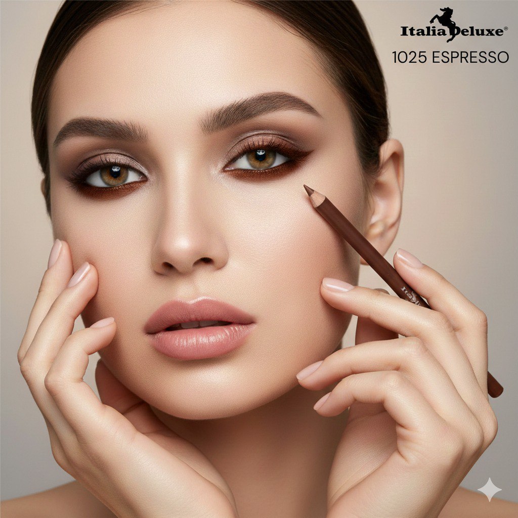 DELINEADOR LAPIZ DE OJOS ULTRA FINO ITALIA DELUXE 1.5G
