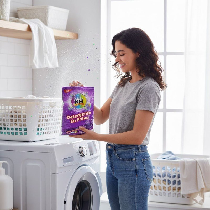 DETERGENTE ACE EN POLVO PARA ROPA BLANCA Y DE COLOR ELIMINA MANCHAS CON AROMA A LAVANDA KH HOME 1KG