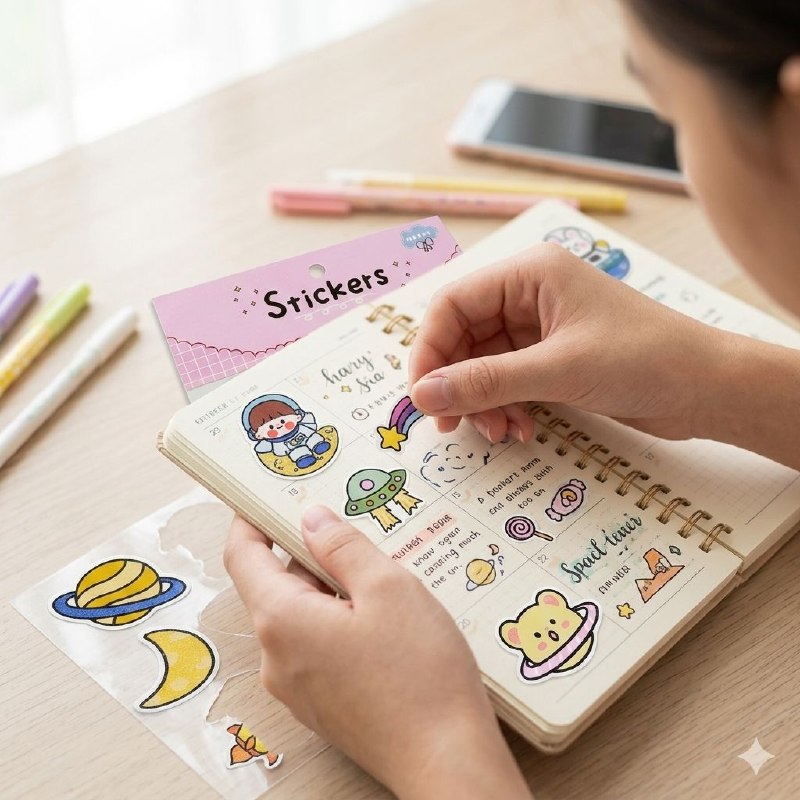 STICKERS DE DECORACION Y ESTIMULACION DE APRENDIZAJE PARA NIÑOS