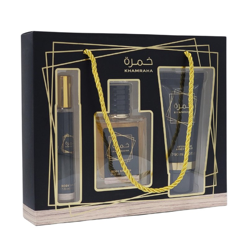 SET DE KHAMRAHA MYSTICAL SPLASH Y AFTER SHAVE 3PCS 90ML (H)