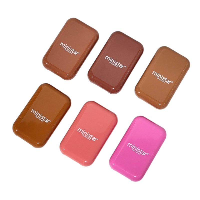 BLUSH COLORIDO DUPE DE NYX EFECTO MATTE DE TEZ FRESCA DURANTE TODO EL DIA MINISTAR 8G