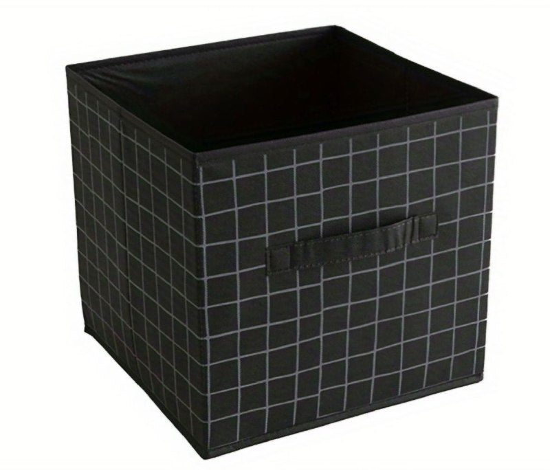 ORGANIZADOR CAJA DE ALMACENAMIENTO 27.9X26.7CM PLEGABLE PARA LIBROS, ROPA, JUGUETES, ETC CLOSET ESSENTIALS 27.9X26.7CM