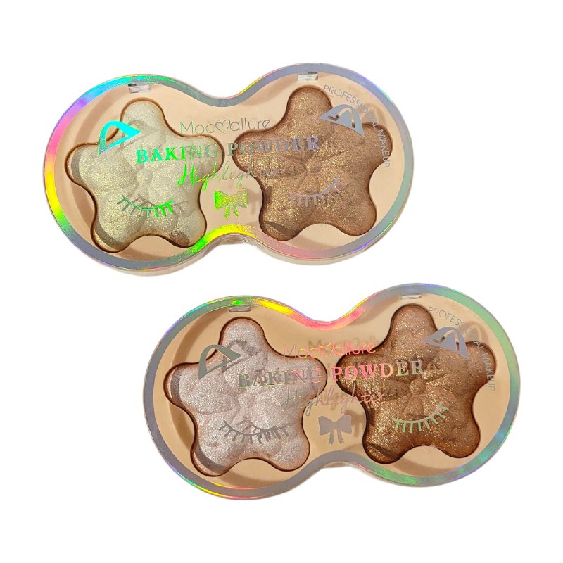 ILUMINADOR DE MAQUILLAJE MOCMALLURE BAKING POWDER 2 TONOS