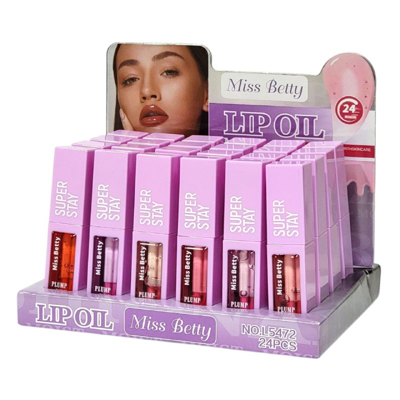 BRILLO LABIAL MISS BETTY 6G DUPE MAYBELLINE SUPERSTAY