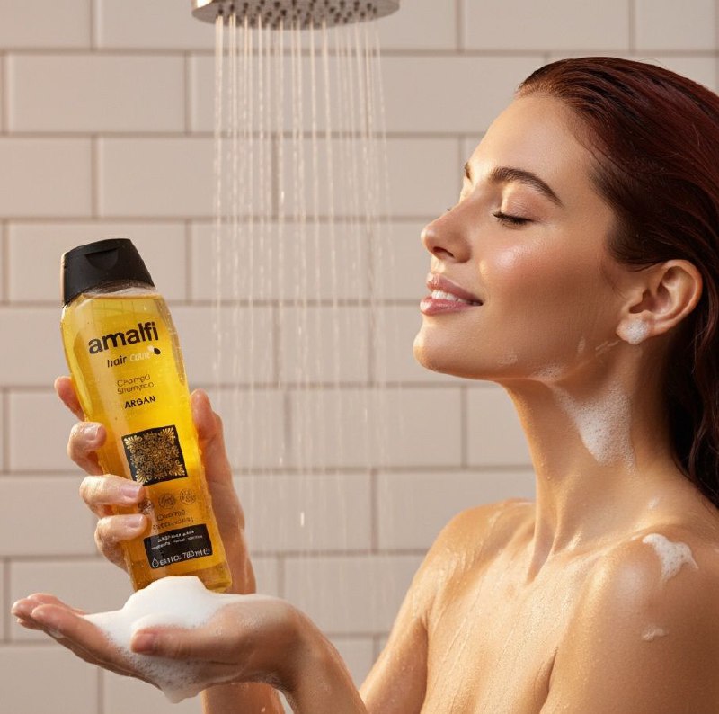 SHAMPOO PARA EL CABELLO DE ACEITE DE ARGAN AMALFI HAIR CARE  750ML