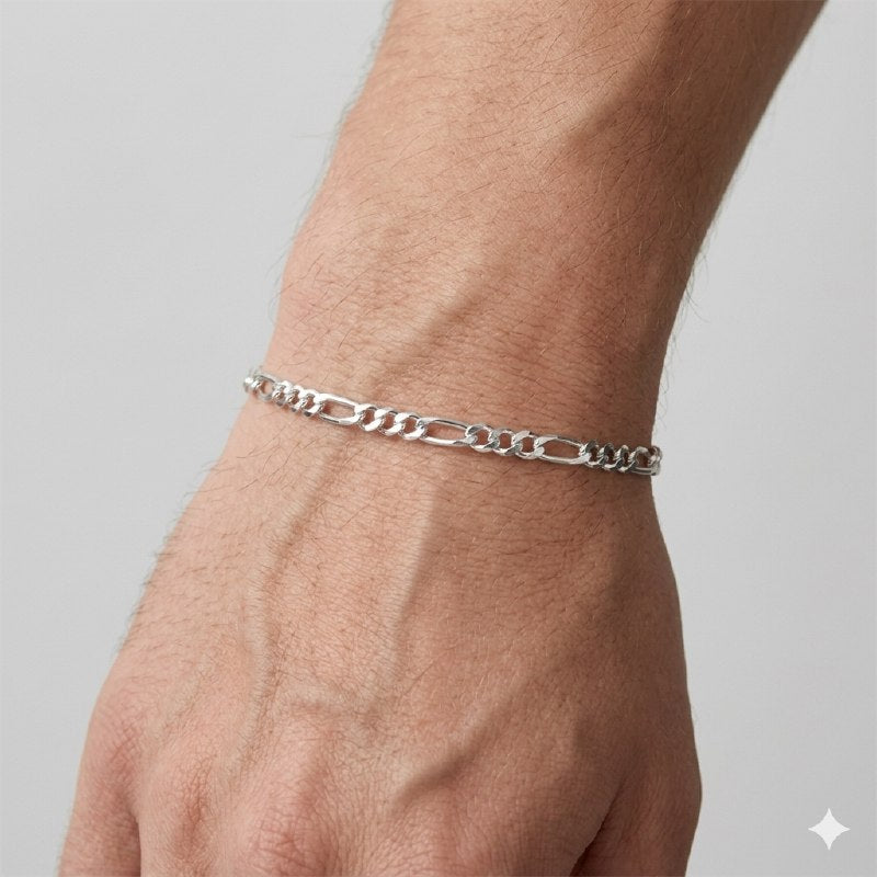PULSERA DE PLATA 9.25 PARA HOMBRE PESO: 2.6G