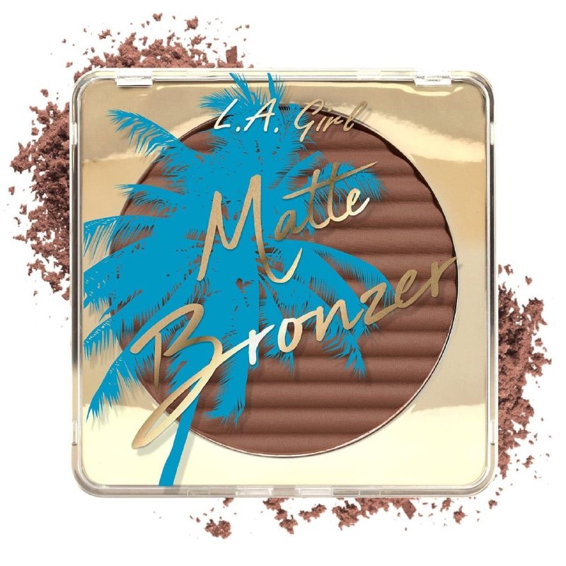 BRONCEADOR EN POLVO MATTE CON VITAMINA E Y AROMA TROPICAL TONO GBL414 LA GIRL 15G