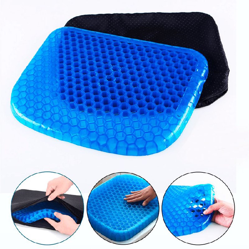 ALMOHADA DE APOYO DE GEL ORTOPEDICO FLEXIBLE MULTIUSO 31X38CM
