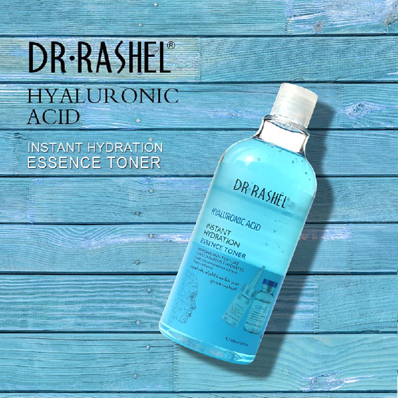 TONICO FACIAL DE HIDRATACION INSTANTANEA CON ACIDO HIALURONICO DR RASHEL 500ML