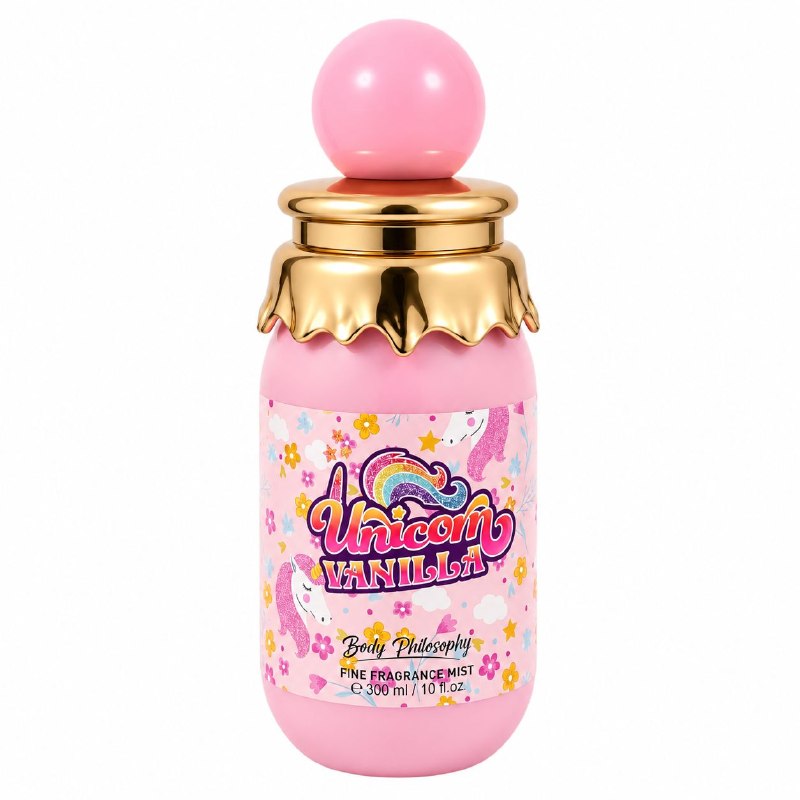 BODY PHILOSOPHY UNICORN VANILLA 300ML (AROMA SIMILAR GRANDEUR TUBBEES UNICORN VANILLA)