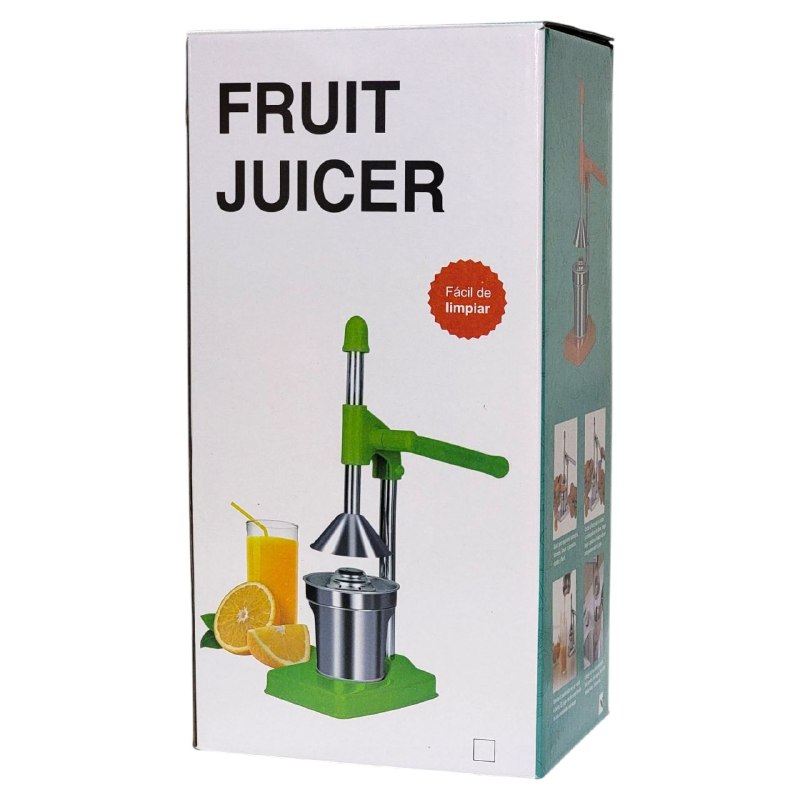MAQUINA EXPRIMIDORA MANUAL PARA NARANJAS, LIMONES, LIMAS, DE ACERO INOXIDABLE RAPIDO Y FACIL DE USAR FRUIT JUICER