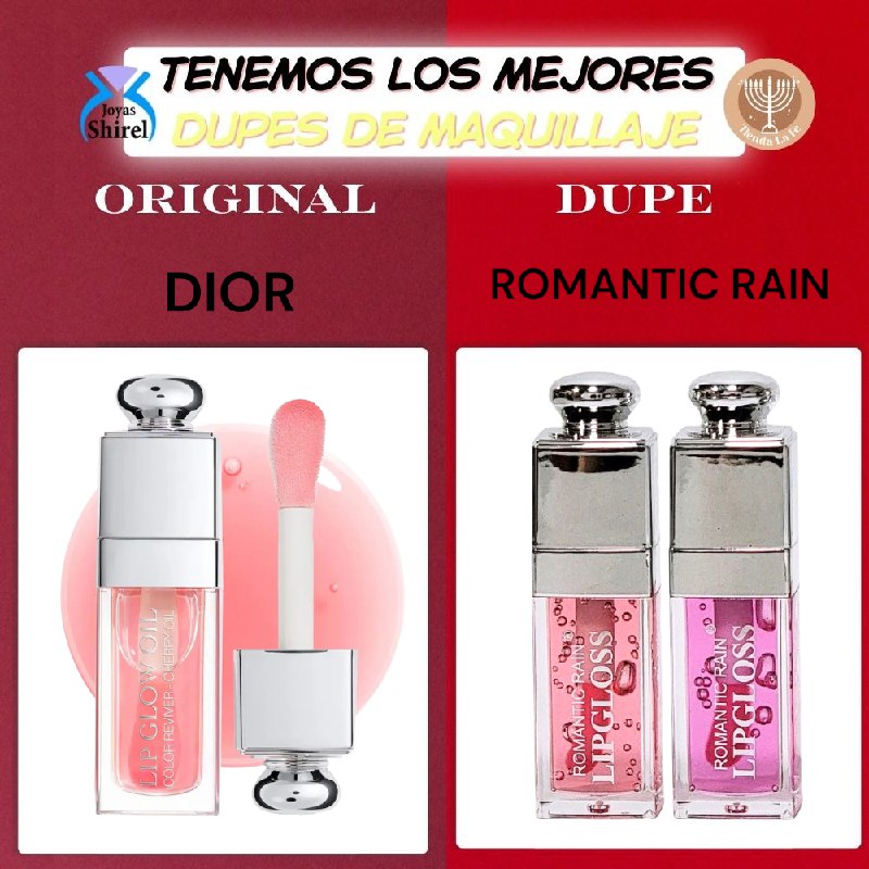 BRILLO LABIAL MATTE DE HIDRATACION VOLUMIZADORA ROMANTIC RAIN DUPE DE DIOR