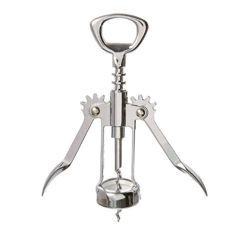 MAQUINA SACA CORCHO PARA BOTELLAS DE VINO, DESTAPADOR PARA BOTELLAS DE CERVEZA, CON ESPIRAL DE ACERO INOXIDABLE, PALANCAS ANTIDESLIZANTES