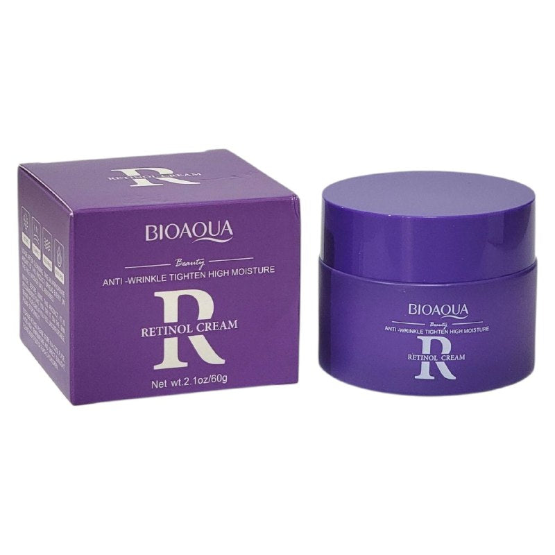 CREMA FACIAL ANTIARRUGAS REGENERADORA CON RETINOL BIOAQUA 60G