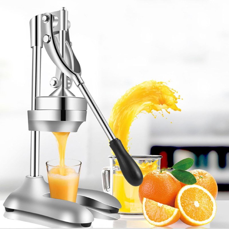 MAQUINA EXPRIMIDORA MANUAL PARA FRUTAS, TODO TIPO DE ZUMOS, USO DOMESTICO, ALEACION DE ALUMINIO, RESISTENTE FRUIT PRESS