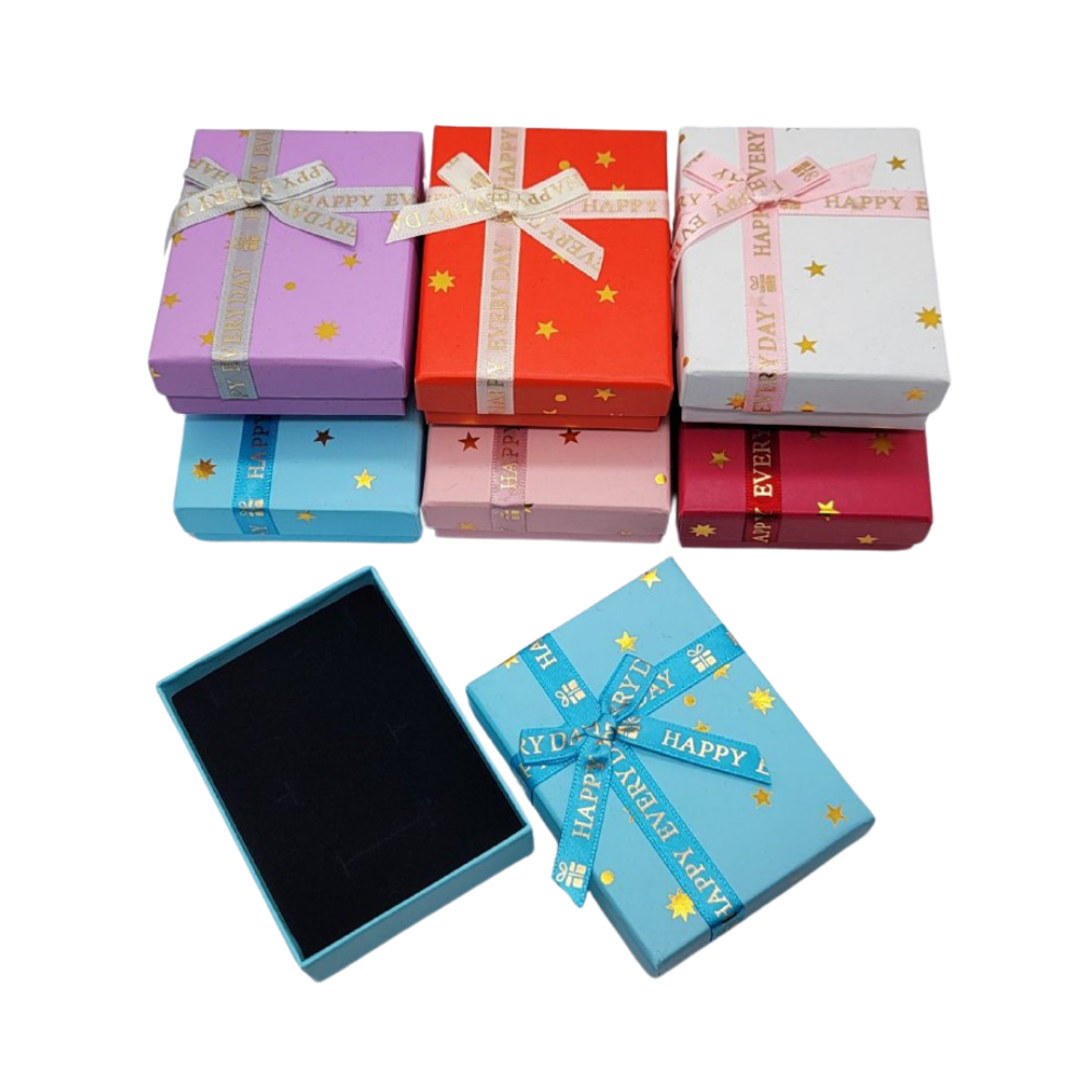 CAJA DE REGALO PARA SET DE JOYERIA MEDIDA  5X8