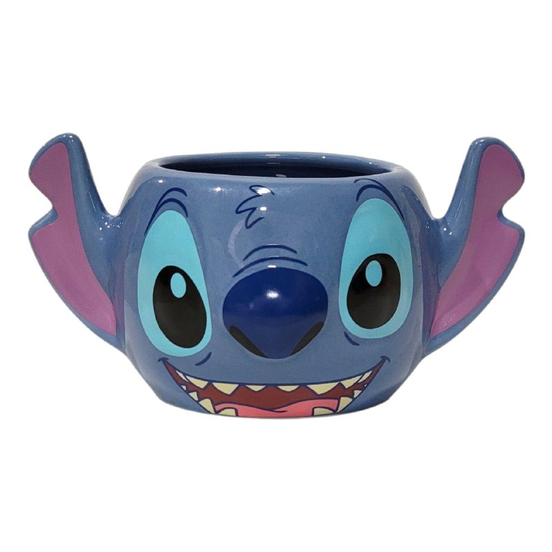 TAZA DE CERAMICA, RESISTENTE AL CALOR, MANGO CREATIVO DISEÑO LILO Y STITCH