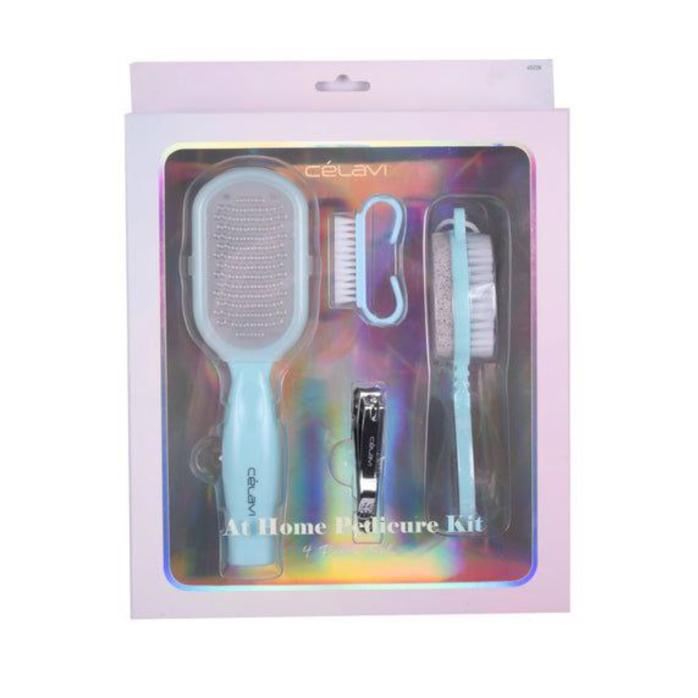 SET MANICURE Y PEDICURE CELAVI 4UND 2 COLORES